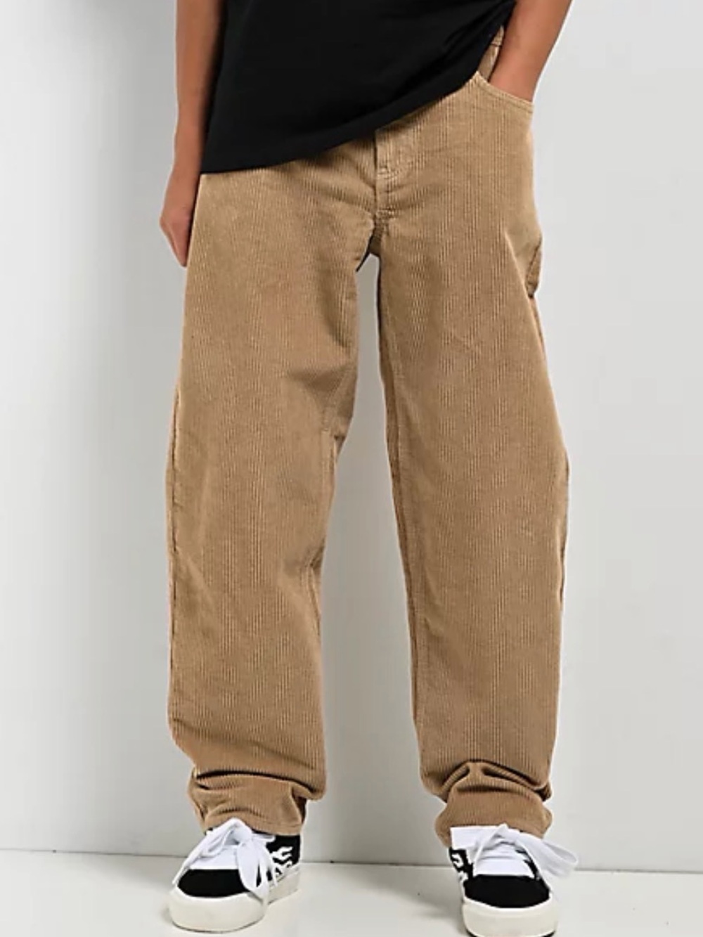 Men's Corduroy Work Pants in Tan